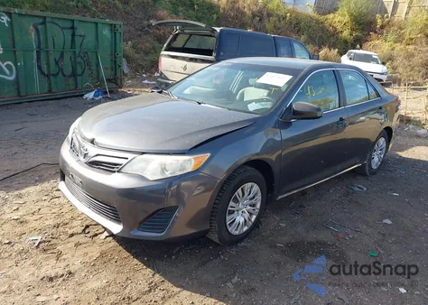 2012 Toyota Camry Le из США, поврежденный, VIN 4T1BF1FK0CU070435